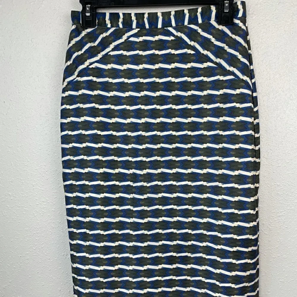 Anthropologie Lauren Moffatt Midi Skirt Size 0 EUC
